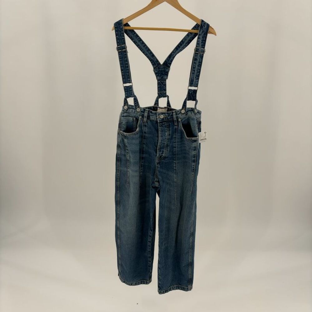 Free People Berkley Suspender Jeans